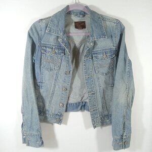 Aeropostale Button Down Jean Jacket Womens Small